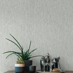 A-Street Prints Corliss Light Grey Beaded Strands Wallpaper - SKU 4141-27155