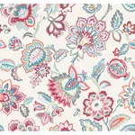 A-Street Prints Corona Red Jacobean Wallpaper - SKU 2901-87512