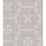 A-Street Prints Cosmos Light Grey Dot Wallpaper - SKU 2697-22638