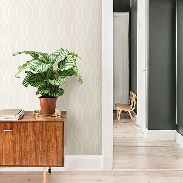 A-Street Prints Coventry Eggshell Trellis Wallpaper - SKU 2782-24514