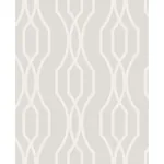 A-Street Prints Coventry White Trellis Wallpaper - SKU 2782-24512