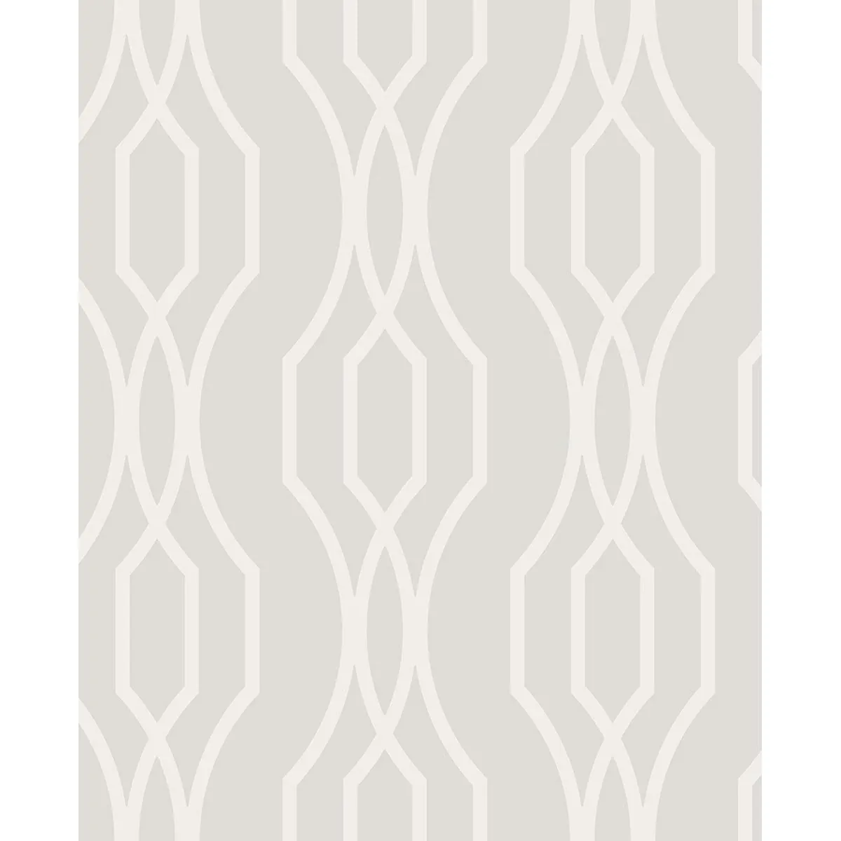 A-Street Prints Coventry White Trellis Wallpaper - SKU 2782-24512