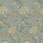 A-Street Prints Cray Light Blue Floral Trail Wallpaper - SKU 4153-82034