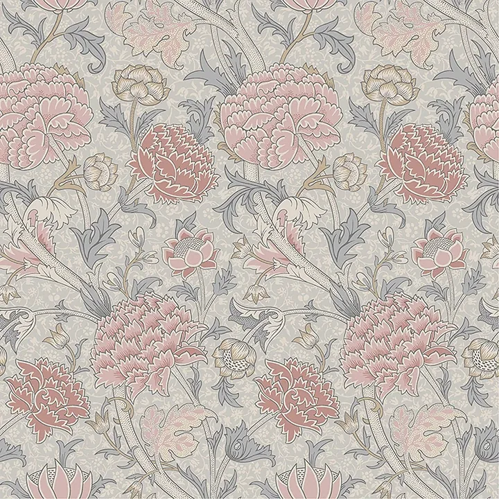 4153-82033 | Cray Pink Floral Trail Wallpaper