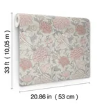 A-Street Prints Cray Pink Floral Trail Wallpaper - SKU 4153-82033