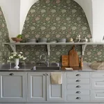 A-Street Prints Cray Sea Green Floral Trail Wallpaper - SKU 4153-82035