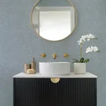 A-Street Prints Crescendo Blue Block Geometric Wallpaper - SKU 4177-83304