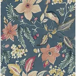 A-Street Prints Crestwood Blue Crowned Crane Wallpaper - SKU 4034-26790