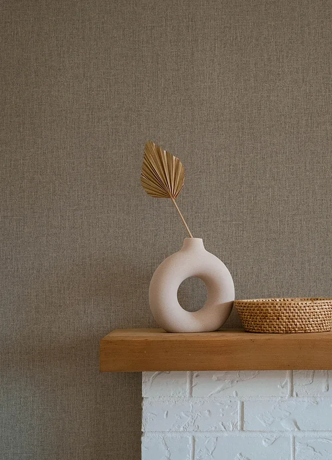 A-Street Prints Cromie Brown Texture Wallpaper - SKU 4135-6905
