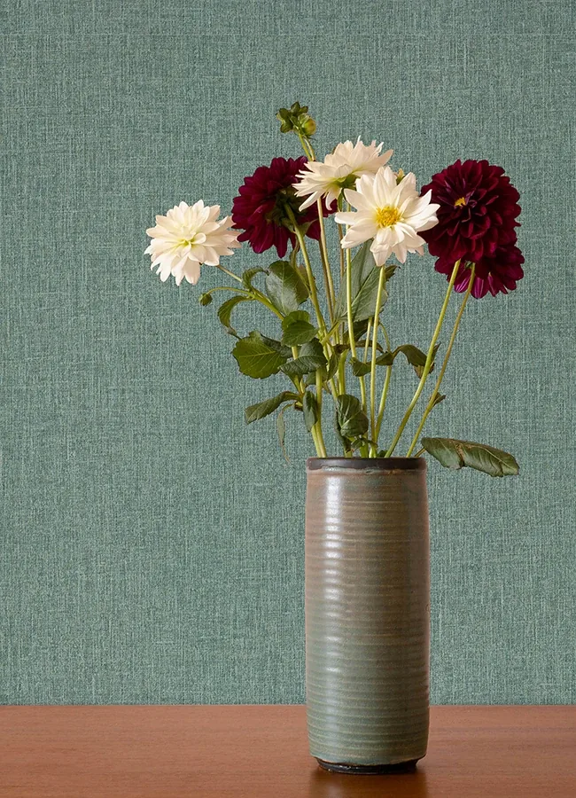 A-Street Prints Cromie Turquoise Texture Wallpaper - SKU 4135-6924