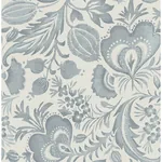 A-Street Prints Culver Slate Jacobean Wallpaper - SKU 4034-26781