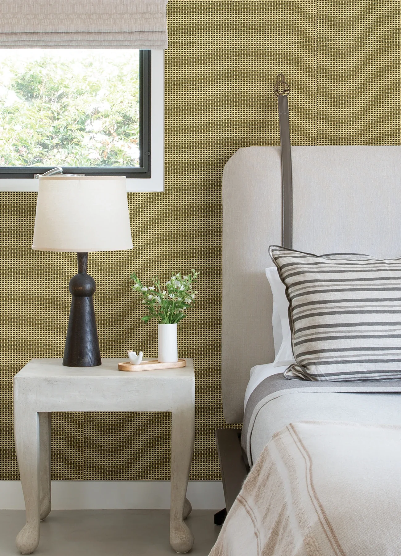 A-Street Prints Daiyu Stone Cross Hatch Wallpaper - SKU 2923-88064