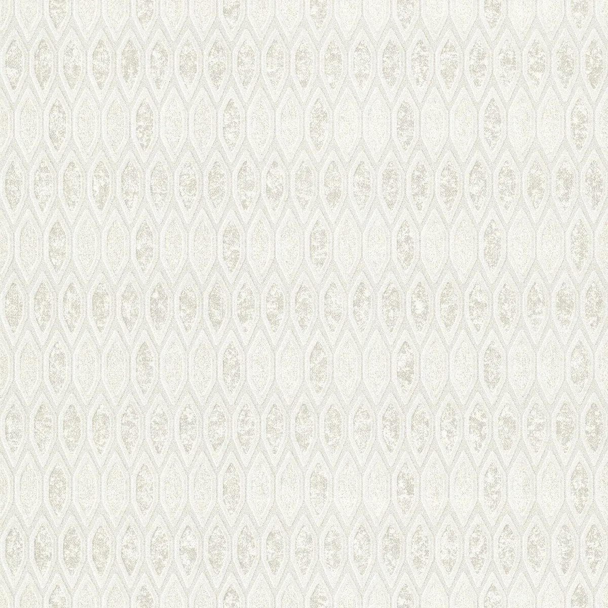 A-Street Prints Damour Cream Hexagon Ogee Wallpaper - SKU 4019-86462