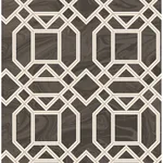 A-Street Prints Daphne Brown Trellis Wallpaper - SKU 2763-24221