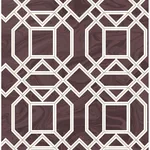A-Street Prints Daphne Maroon Trellis Wallpaper - SKU 2763-24223