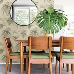 A-Street Prints Darlana Sage Grasscloth Wallpaper - SKU 2964-87412