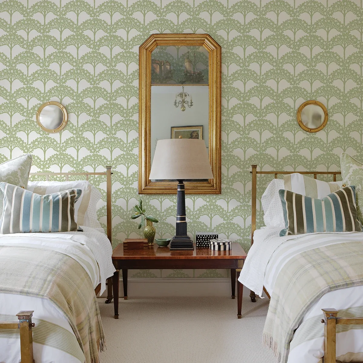 A-Street Prints Dawson Green Magnolia Tree Wallpaper - SKU 2970-26114