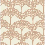 A-Street Prints Dawson Rust Magnolia Tree Wallpaper - SKU 2970-26112