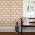 A-Street Prints Dawson Rust Magnolia Tree Wallpaper - SKU 2970-26112