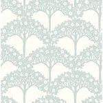 A-Street Prints Dawson Turquoise Magnolia Tree Wallpaper - SKU 2970-26111