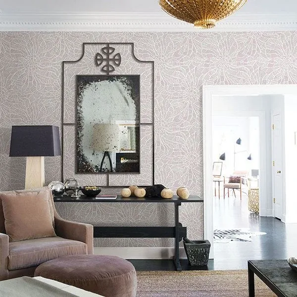 A-Street Prints Daydream Purple Abstract Floral Wallpaper - SKU 2793-24719