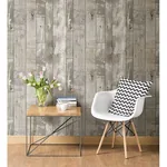 A-Street Prints Deena Grey Distressed Wood Wallpaper - SKU 2540-24054