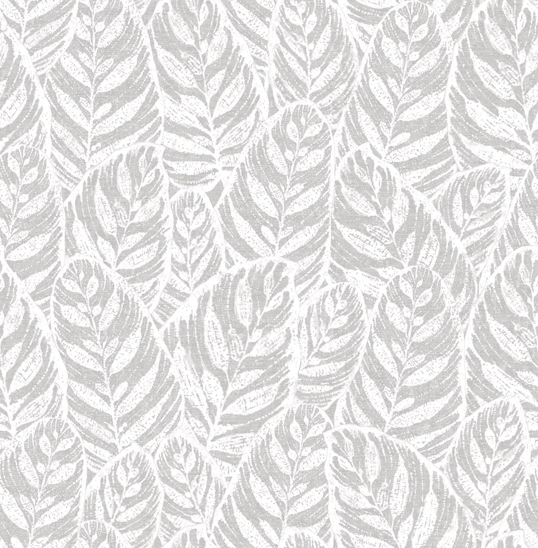 A-Street Prints Del Grey Grey Botanical Wallpaper - SKU 2964-25925