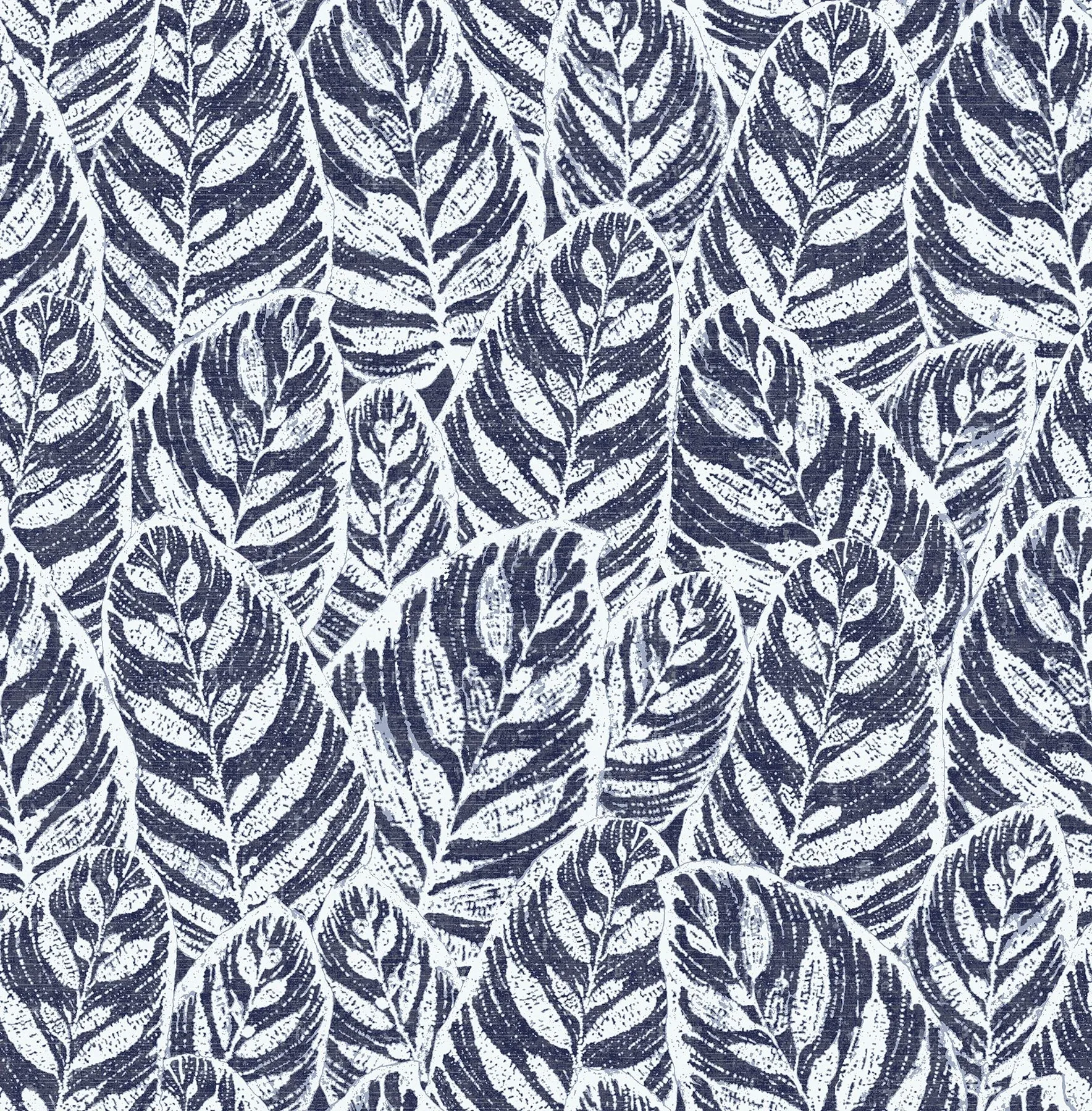 2964-25921 | Del Indigo Indigo Botanical Wallpaper
