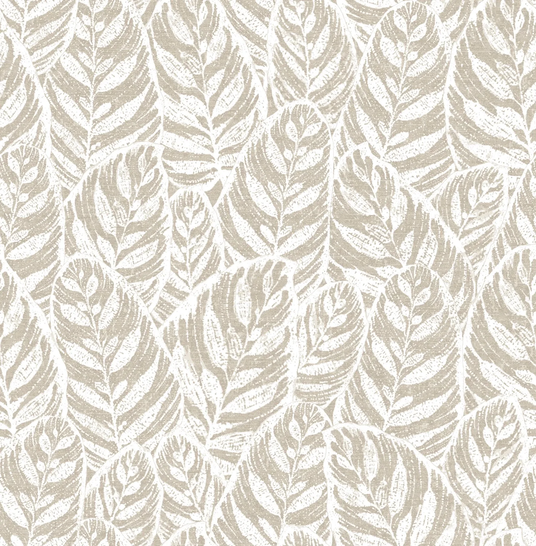 A-Street Prints Del Mar Beige Botanical Wallpaper - SKU 2964-25926