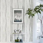 A-Street Prints Delesse Platinum Marbled Wallpaper - SKU 2976-86499