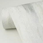 A-Street Prints Delesse Platinum Marbled Wallpaper - SKU 4019-86499