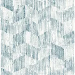 A-Street Prints Demi Teal Distressed Wallpaper - SKU 2975-26212