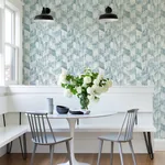 A-Street Prints Demi Teal Distressed Wallpaper - SKU 2975-26212