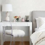 A-Street Prints Demir Dove Distressed Geometric Wallpaper - SKU 2976-86553