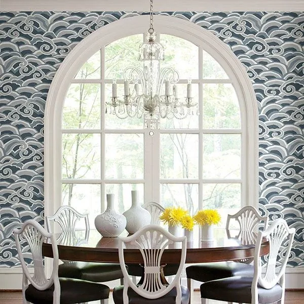 A-Street Prints Denim Denim Decowave Wallpaper - SKU 2785-24840