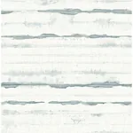 A-Street Prints Destin Teal Stripe Wallpaper - SKU 4172-27519