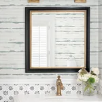 A-Street Prints Destin Teal Stripe Wallpaper - SKU 4172-27519