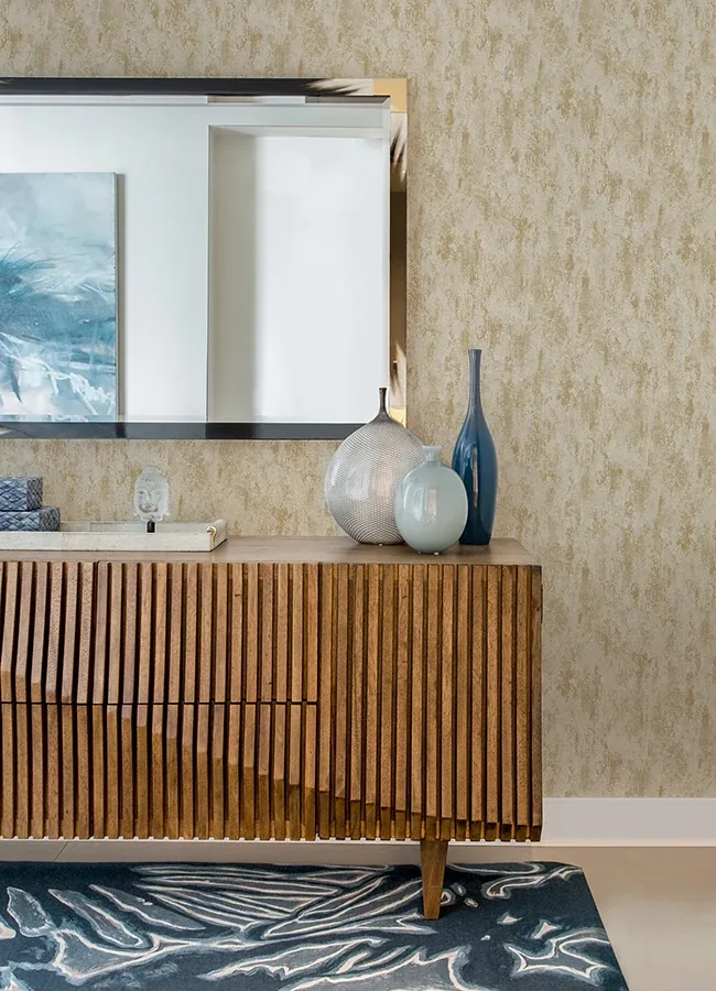 A-Street Prints Diorite Gold Splatter Wallpaper - SKU 4105-86640