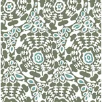 A-Street Prints Divine Green Abstract Medallion Wallpaper - SKU 4122-27040