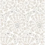 A-Street Prints Divine Grey Abstract Medallion Wallpaper - SKU 4122-27038