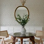 A-Street Prints Divine Grey Abstract Medallion Wallpaper - SKU 4122-27038