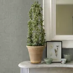 A-Street Prints Donmei Grey Linen Wallpaper - SKU 2972-86135