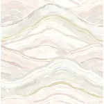 A-Street Prints Dorea Pastel Striated Waves Wallpaper - SKU 4121-26923