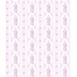 A-Street Prints Dreamy Days Pink Parfait Stripe & Floral Wallpaper - SKU AST6086