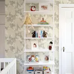 A-Street Prints Drömma Light Grey Songbirds and Sunflowers Wallpaper - SKU 4111-63011