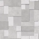 A-Street Prints Duchamp Silver Metallic Squares Wallpaper - SKU 2922-25353