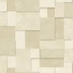 A-Street Prints Duchamp Wheat Metallic Squares Wallpaper - SKU 2922-25355