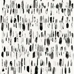 A-Street Prints Dwell Black Brushstrokes Wallpaper - SKU 2973-90201