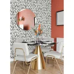 A-Street Prints Dwell Black Brushstrokes Wallpaper - SKU 2973-90201