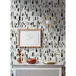 A-Street Prints Dwell Black Brushstrokes Wallpaper - SKU 2973-90201